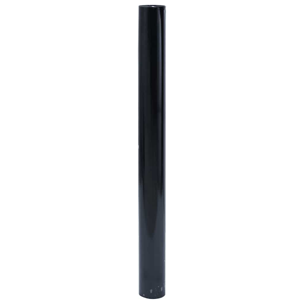vinduesfolie 45x1000 cm statisk PVC matteret sort