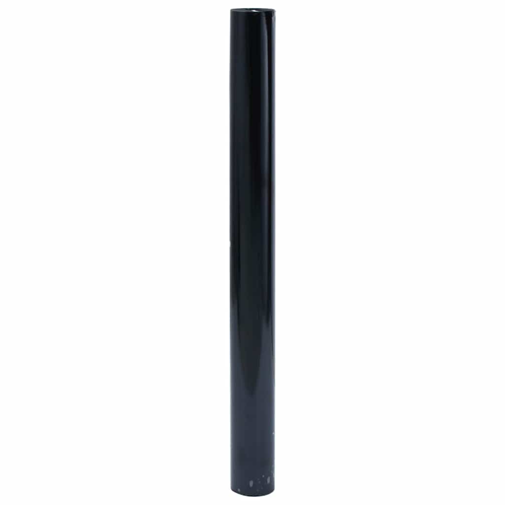 vinduesfolie 60x2000 cm statisk PVC matteret sort
