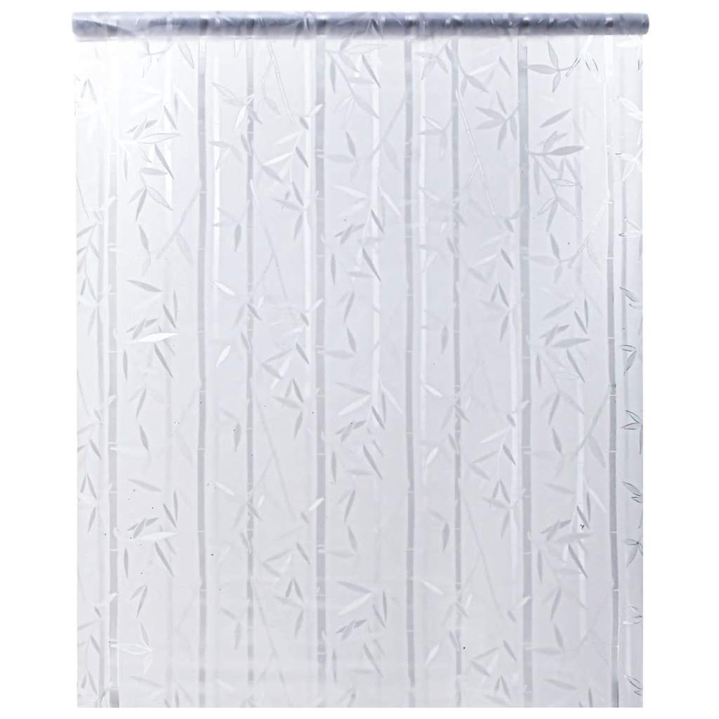 vinduesfolie 45x500 cm PVC bambusmønster matteret