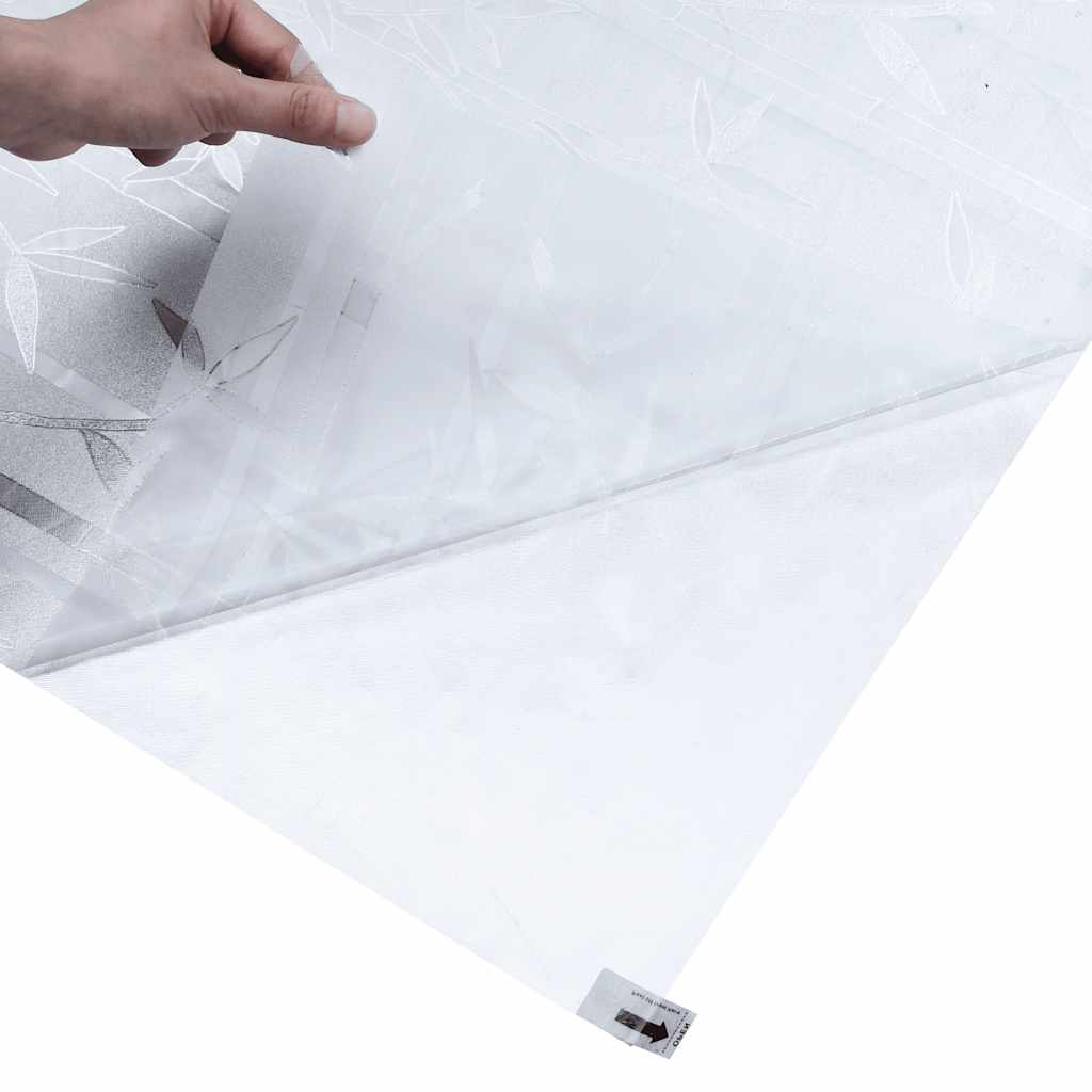 vinduesfolie 45x500 cm PVC bambusmønster matteret