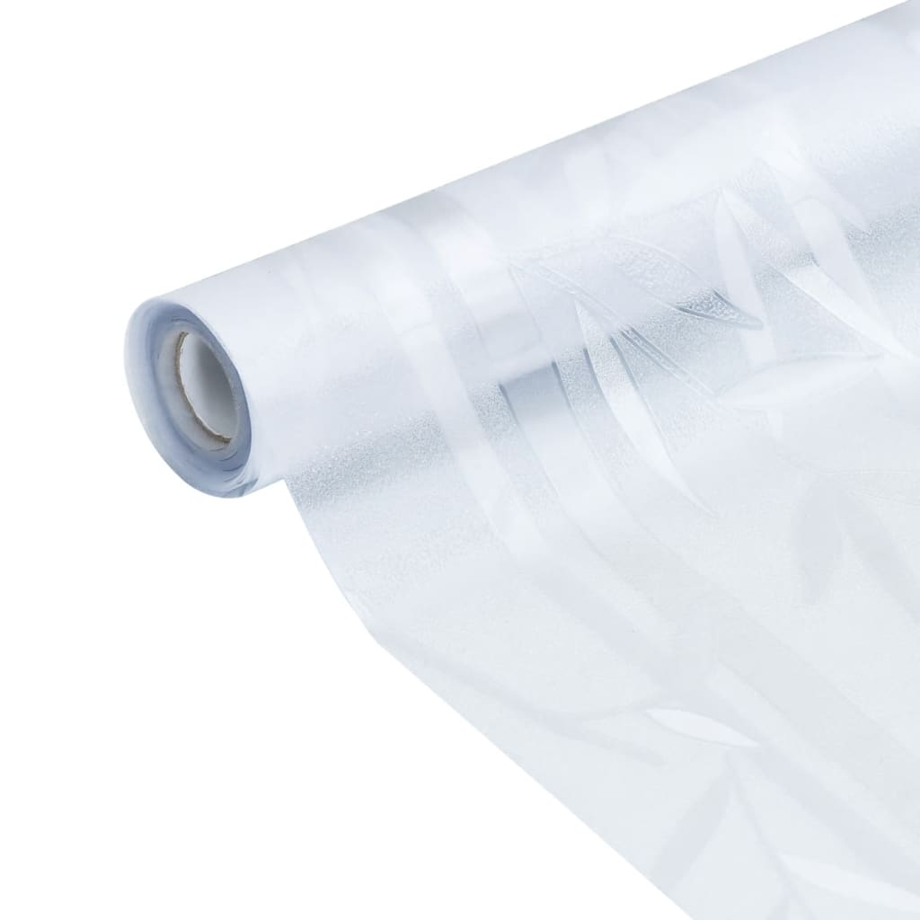 vinduesfolie 90x500 cm PVC bambusmønster matteret