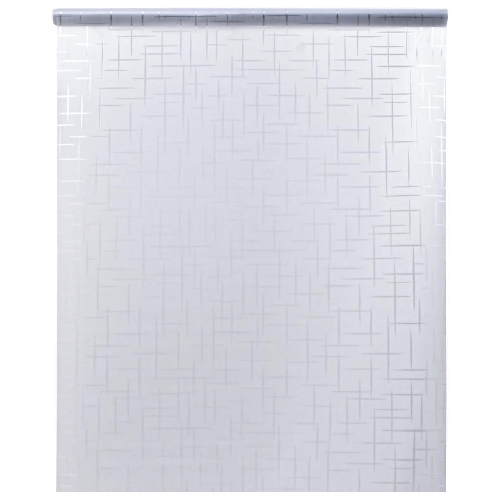 vinduesfolie 45x500 cm PVC stjernemønster matteret