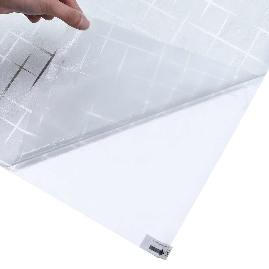 vinduesfolie 45x500 cm PVC stjernemønster matteret