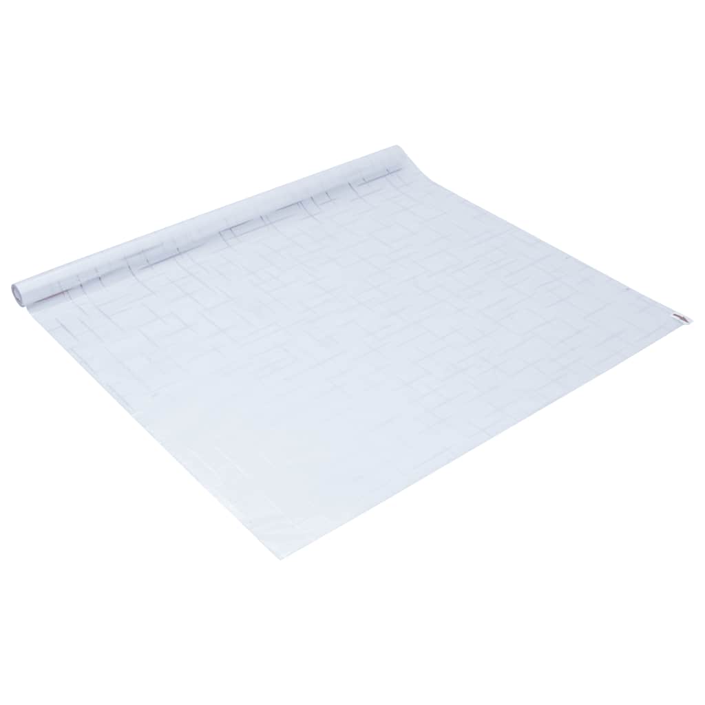 vinduesfolie 60x500 cm PVC stjernemønster matteret