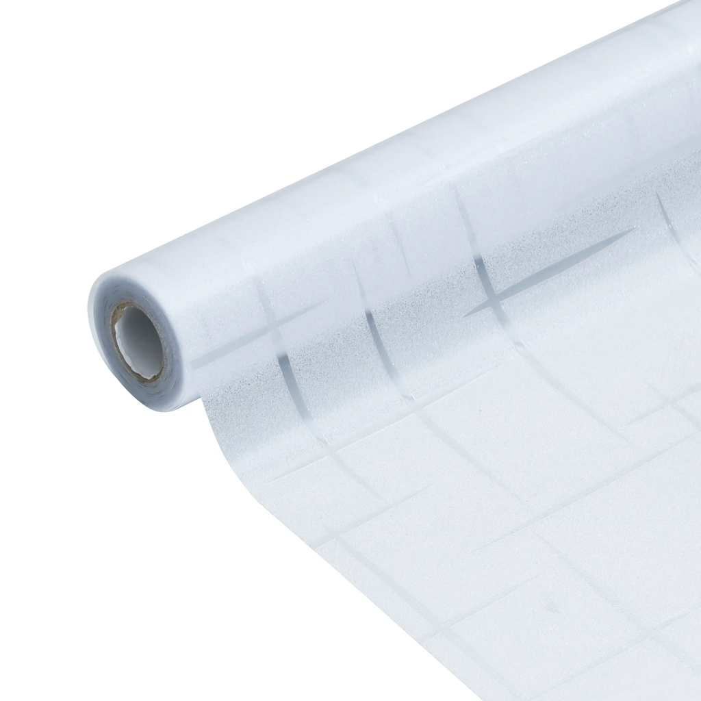 vinduesfolie 60x500 cm PVC stjernemønster matteret