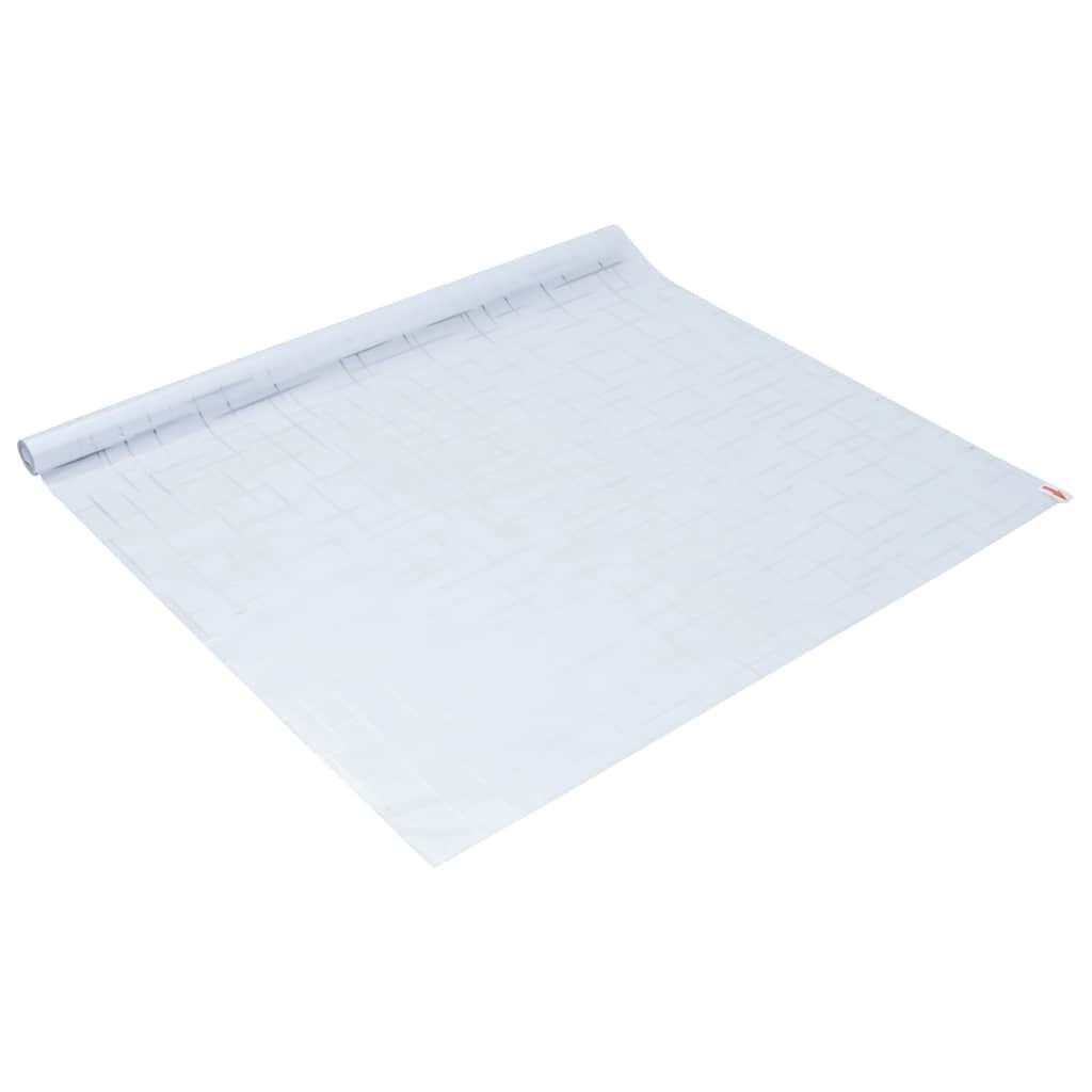 vinduesfolie 90x500 cm PVC stjernemønster matteret