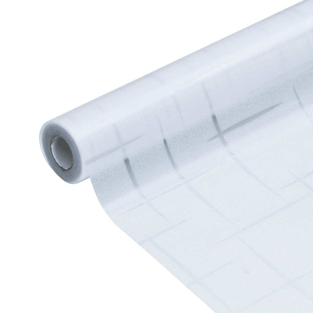 vinduesfolie 90x500 cm PVC stjernemønster matteret