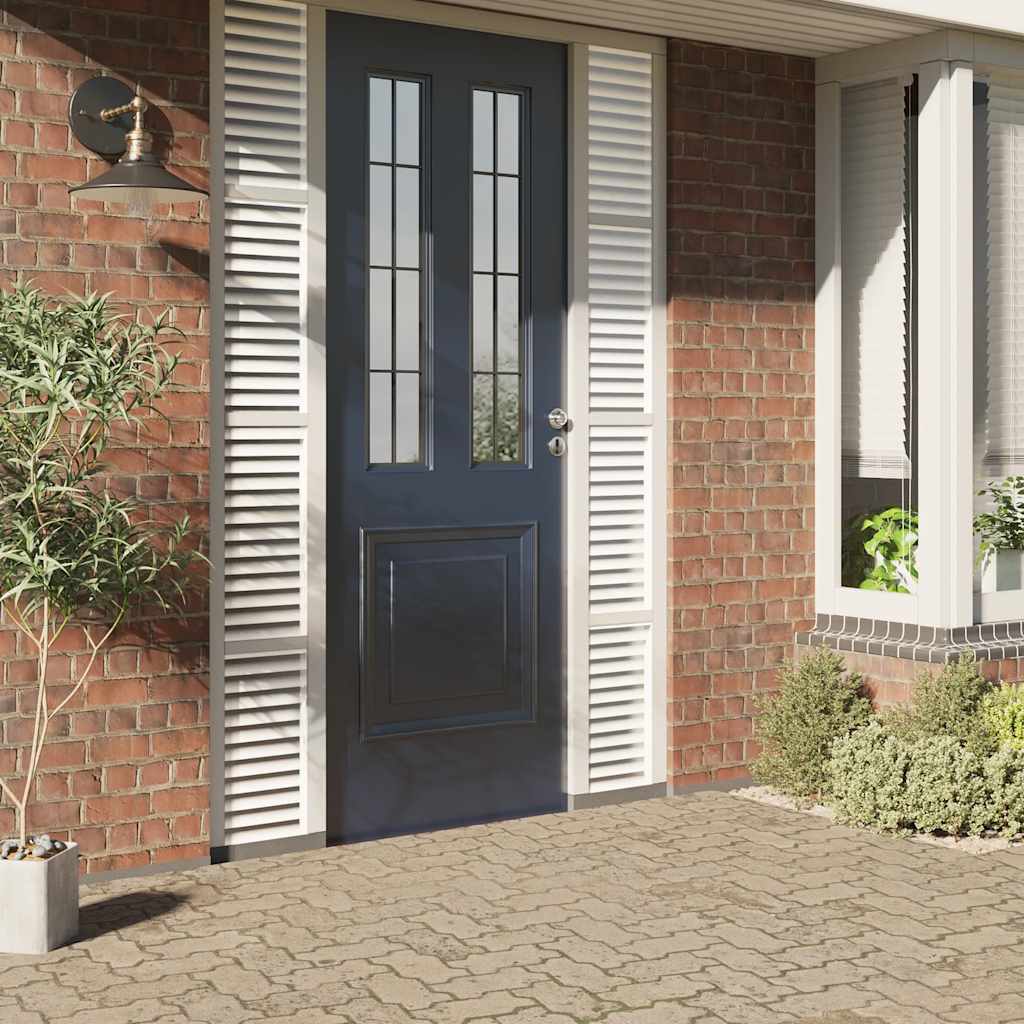 vinduesfolie 60x500 cm PVC stribet matteret