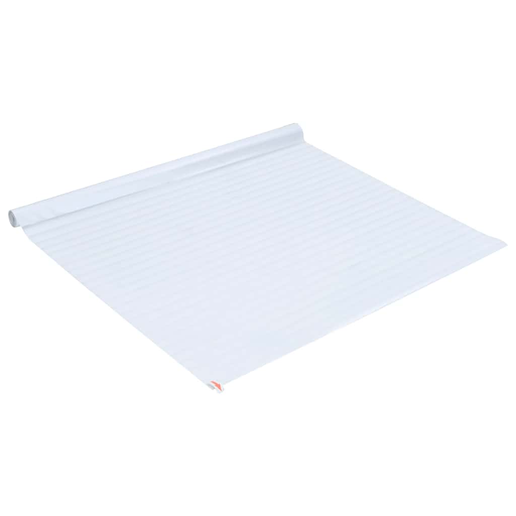 vinduesfolie 60x500 cm PVC stribet matteret