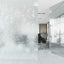 vinduesfolie 90x500 cm blomstermønster PVC matteret