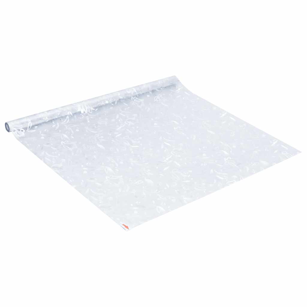 vinduesfolie 90x500 cm blomstermønster PVC matteret