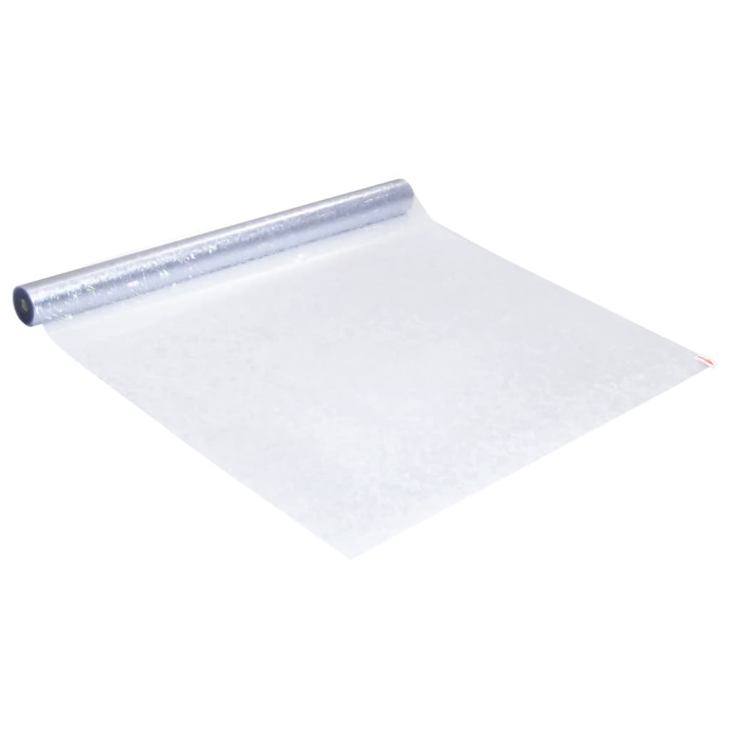 vinduesfolie 45x2000 cm PVC 3D-regnbuemønster matteret