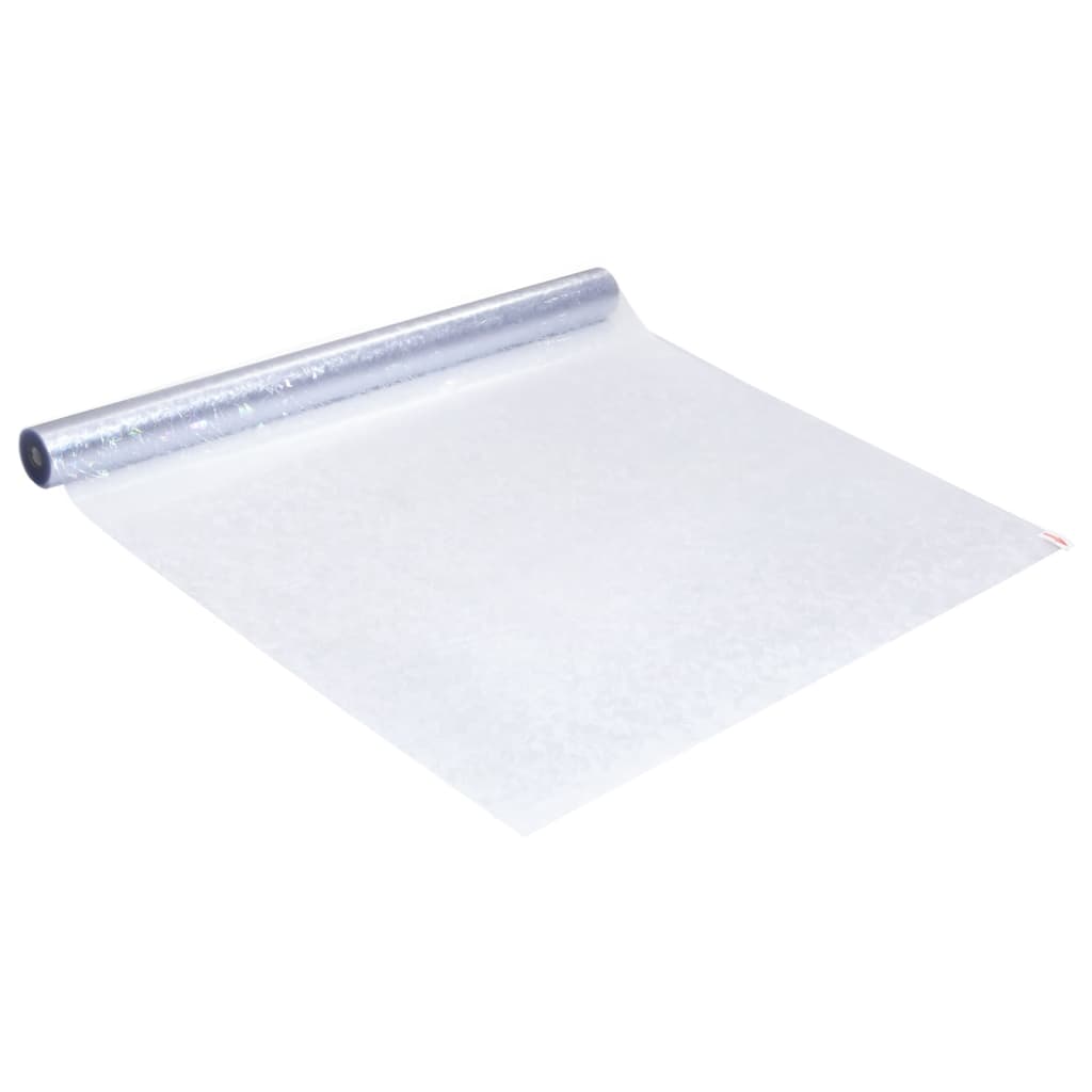 vinduesfolie 60x1000 cm PVC 3D-regnbuemønster matteret