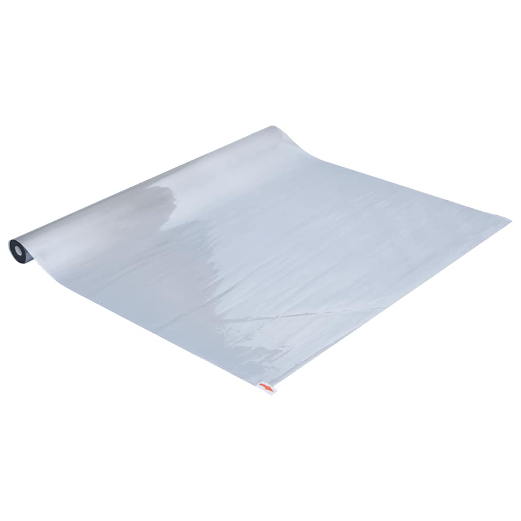 solfilm 60x1000 cm reflekterende effekt PVC sølvfarvet