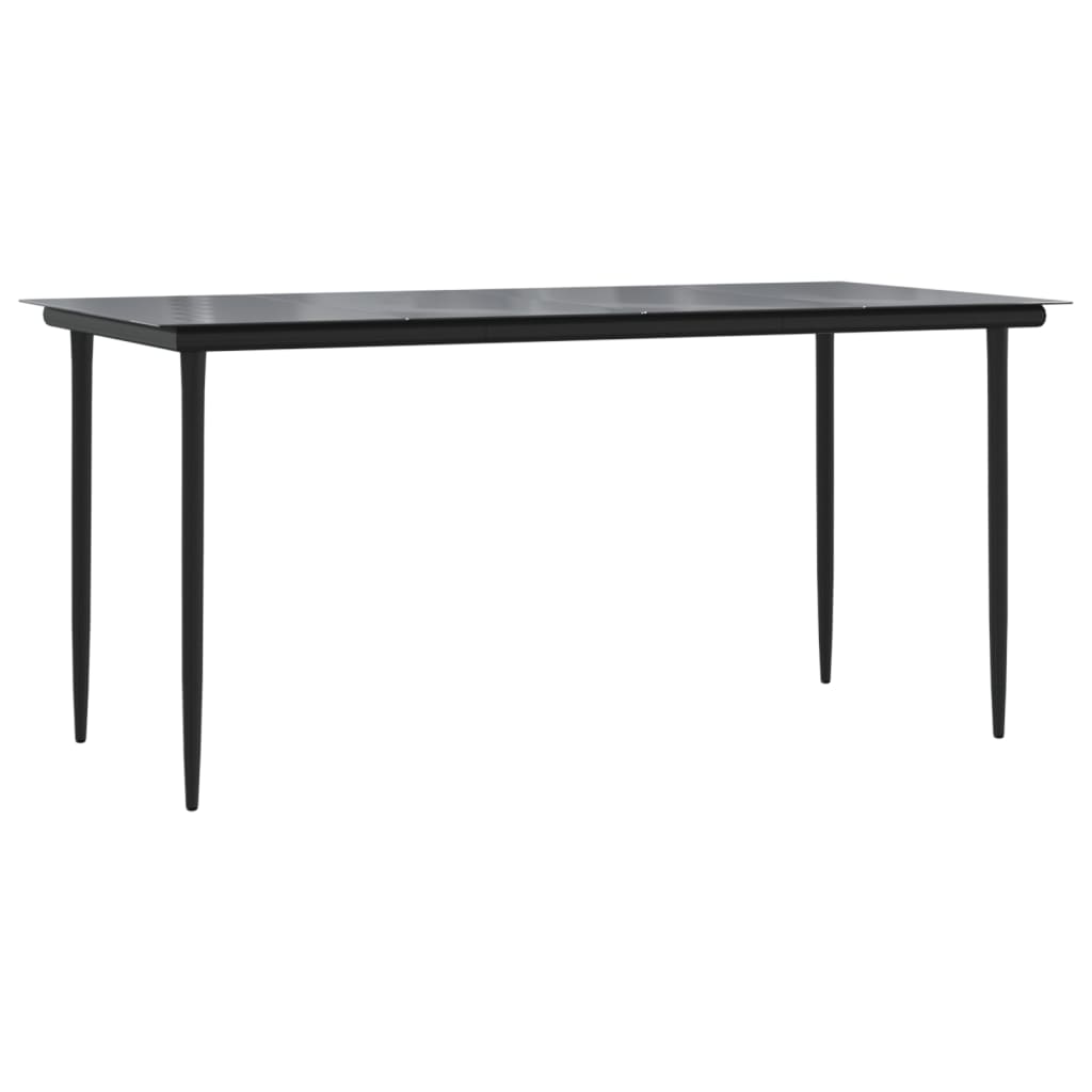 spisebordssæt til haven 7 dele med hynder polyrattan grå