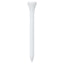 golf-tees 1000 stk. 83 mm bambus hvid