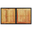 havebord 100x55x73 cm polyrattan og akacietræ sort