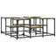 sofabord 91x91x40 cm konstrueret træ sonoma-eg