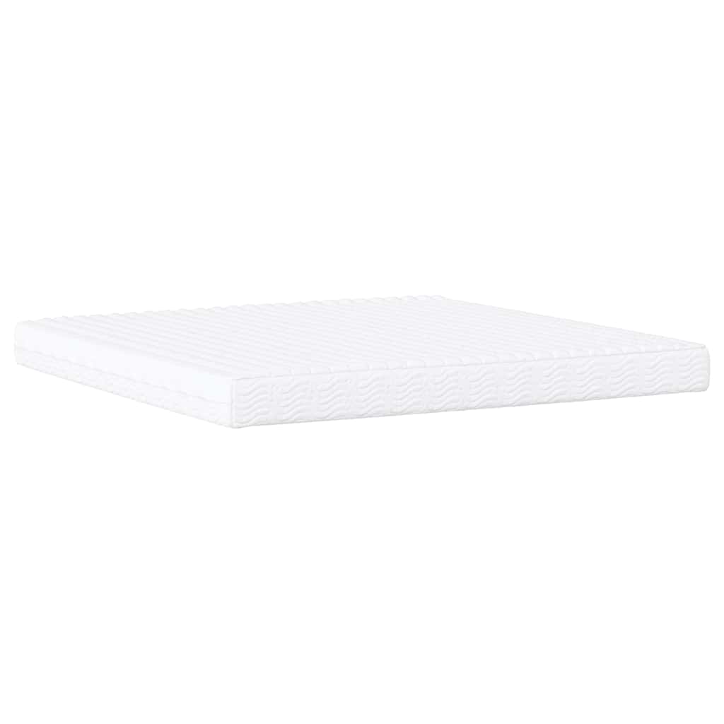 seng med madras Hvar 200x200 cm stof gråbrun