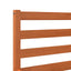 sengeramme uden madras 75x190 cm massivt fyrretræ gyldenbrun