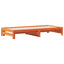 daybed med udtræk 90x190 cm massivt fyrretræ gyldenbrun