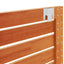 sengegavl 166x3x63 cm massivt fyrretræ