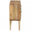skænk 110x30x70 cm massivt mangotræ