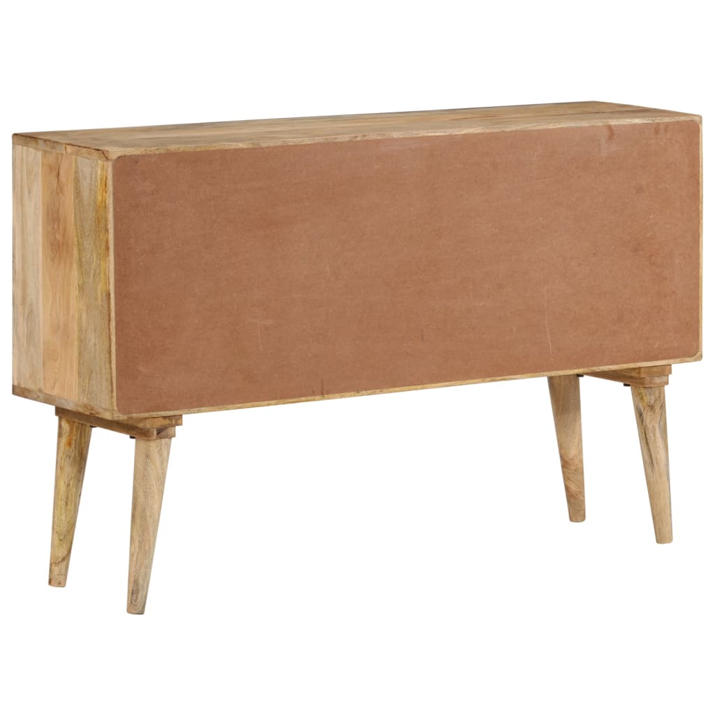 skænk 110x30x70 cm massivt mangotræ