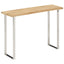 konsolbord med naturlig kant 105x33x76 cm massivt mangotræ