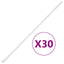 kabelkanaler med clips Ø16 mm 30 m PVC