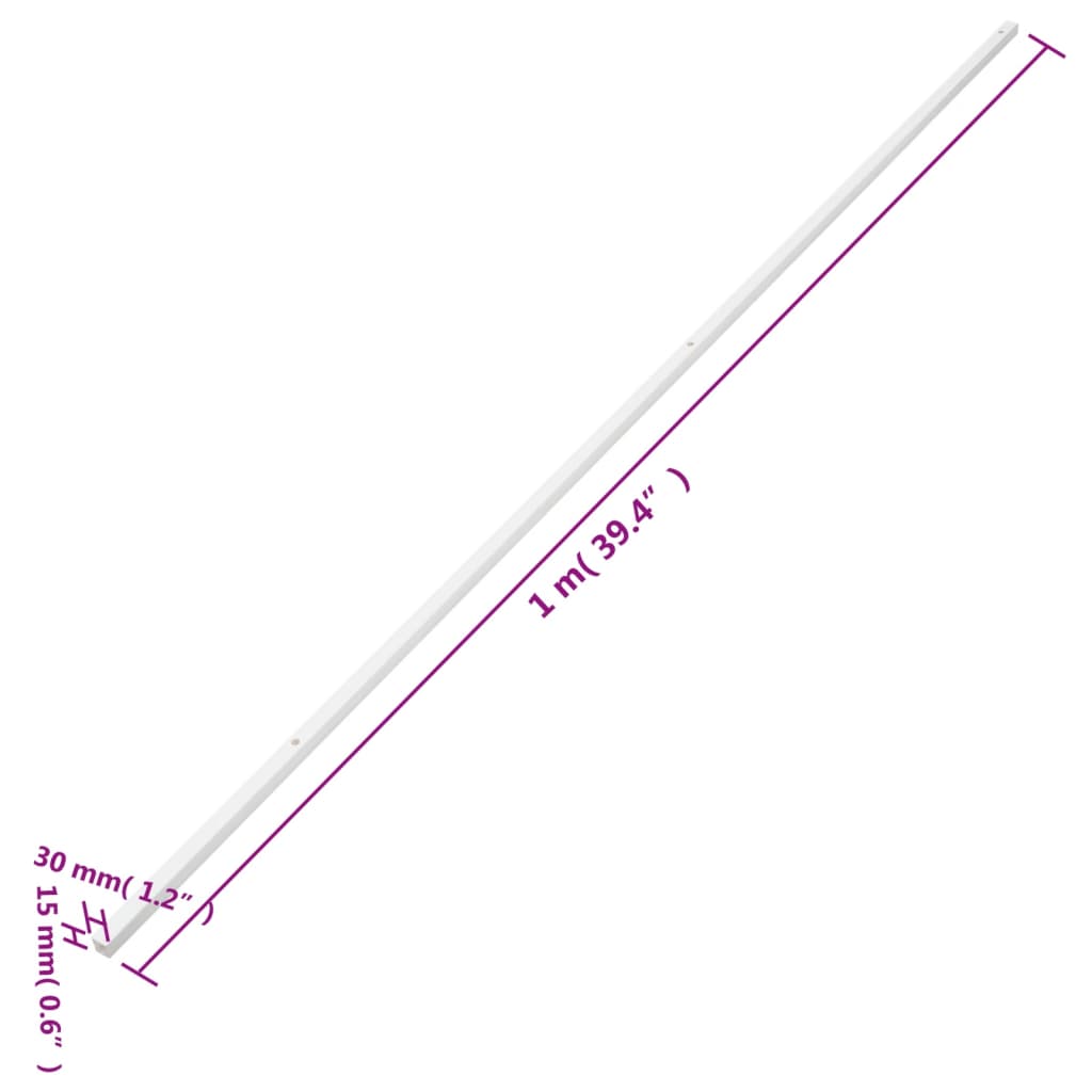 kabelkanaler 30x15 mm 10 m PVC