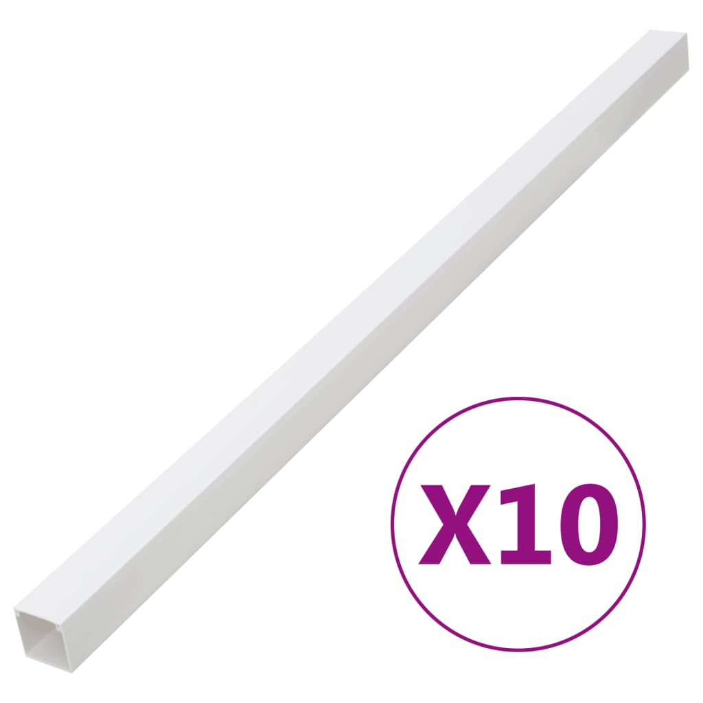 kabelkanaler 60x60 mm 10 m PVC