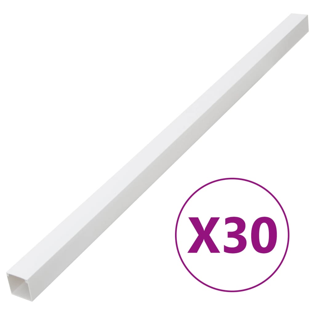 kabelkanaler 40x40 mm 30 m PVC
