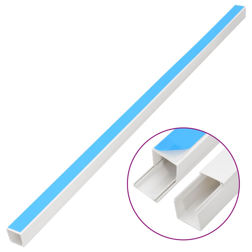 selvklæbende kabelkanal 33x33 mm 10 m PVC
