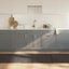 gulvtæppe 80x400 cm rektangulær bambus mørkebrun