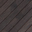 gulvtæppe 100x500 cm rektangulær bambus mørkebrun