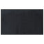 gulvtæppe 60x100 cm bambus sort