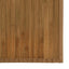 gulvtæppe 100x200 cm rektangulær bambus brun