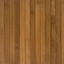 gulvtæppe 100x200 cm rektangulær bambus brun