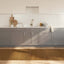 gulvtæppe 100x300 cm rektangulær bambus brun