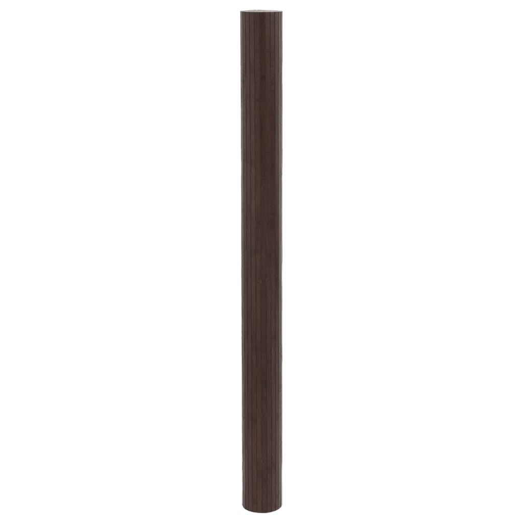 rumdeler bredde 800 cm højde 165 cm bambus mørkebrun