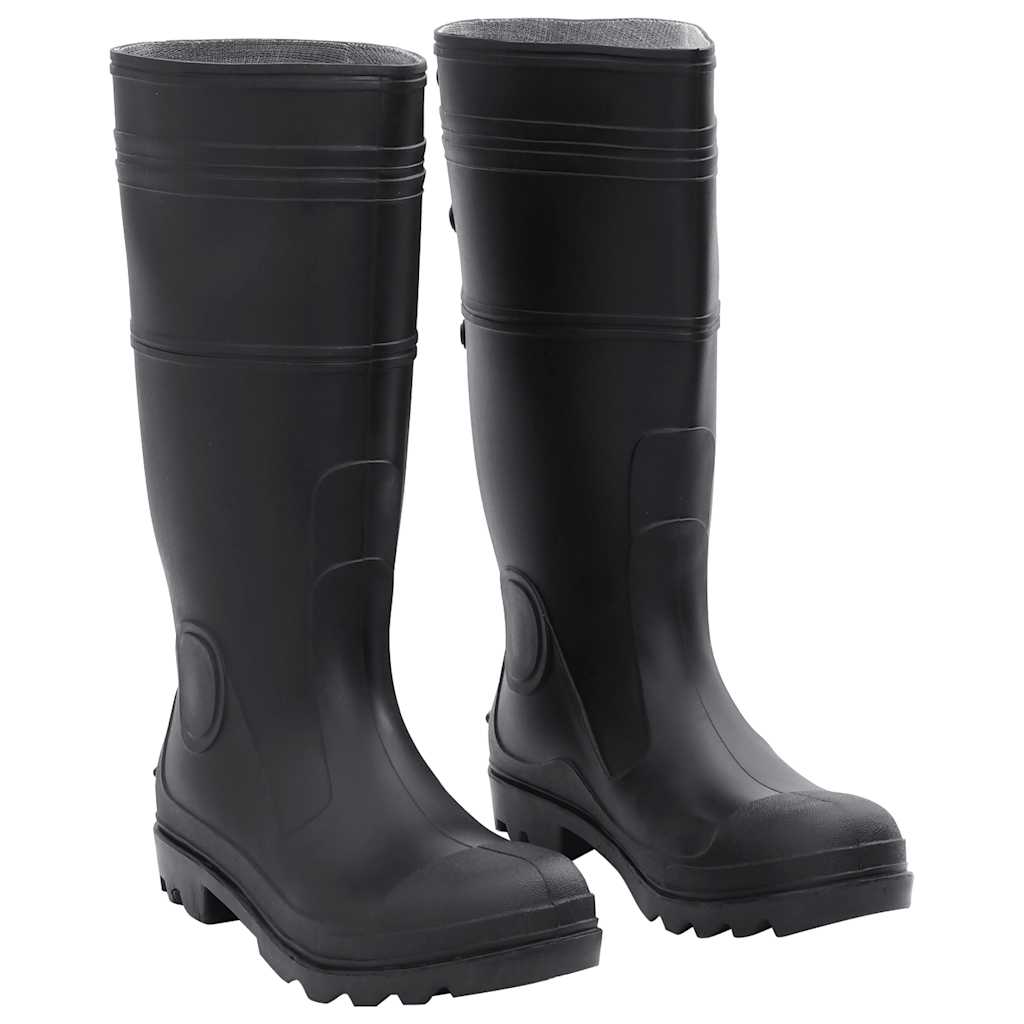 gummistøvler str. 41 PVC sort billede