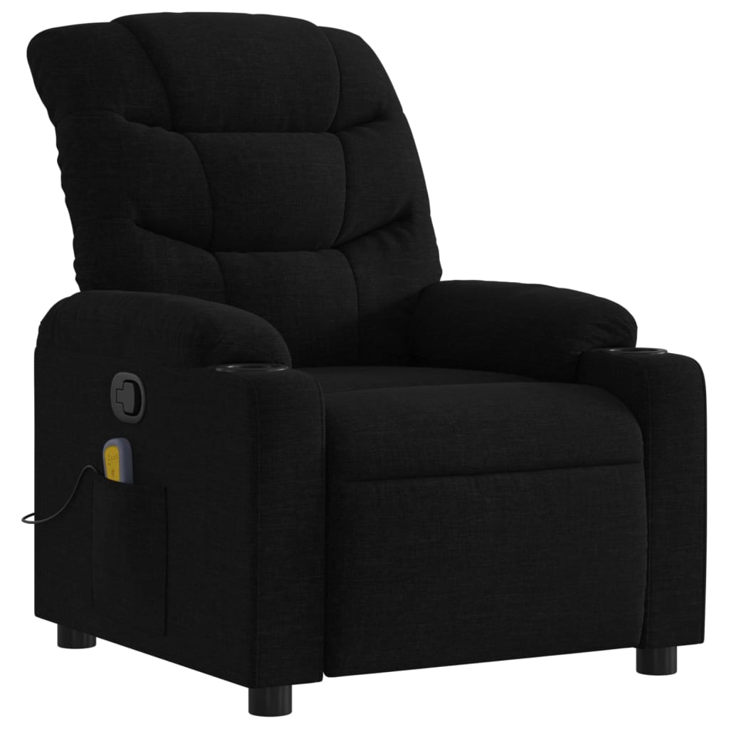 massagestol stof sort