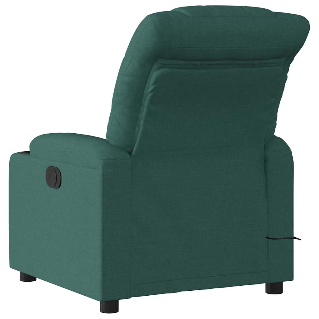 massagestol stof mørkegrøn