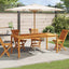 havebord 180x90x75 cm massivt akacietræ