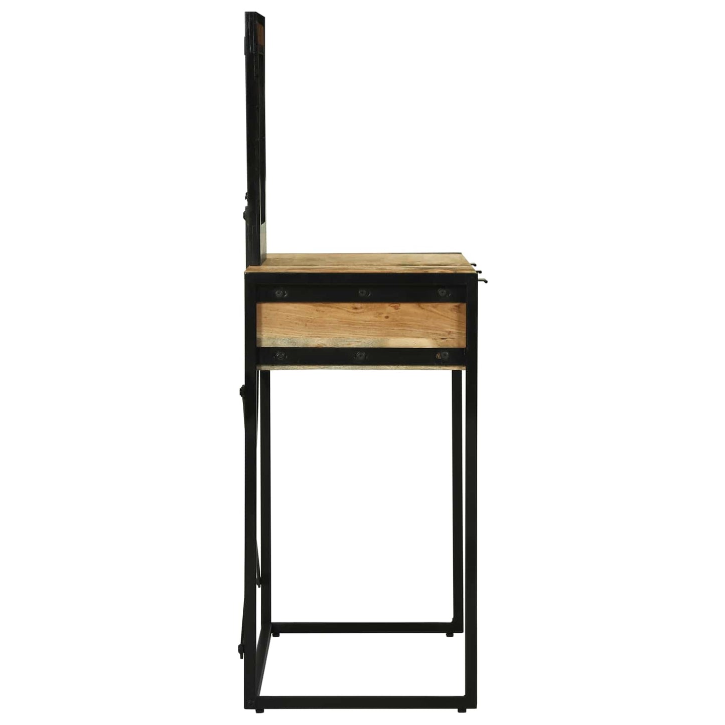 Klædeskab med skuffe Brun 100 x 40 x 120 cm Massivt Akacietræ