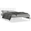 sengeramme med sengegavl 120x200 cm metal hvid