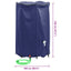vandtank med hane sammenfoldelig 1000 l PVC