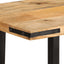 konsolbord 140x35x70 cm massivt mangotræ