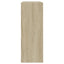 skoreol 60x21x57 cm konstrueret træ sonoma-eg